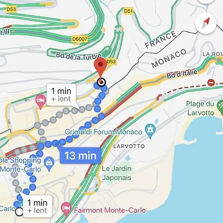 Monaco Francois Blanc & Parking & Balcon App 2 * Beausoleil